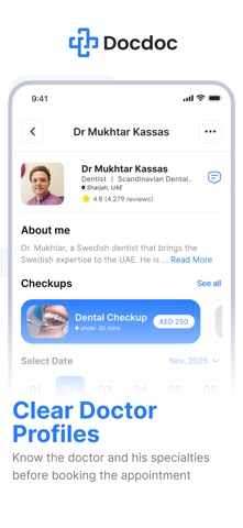 DocDoc | Dental Care Screenshot 4 of 5