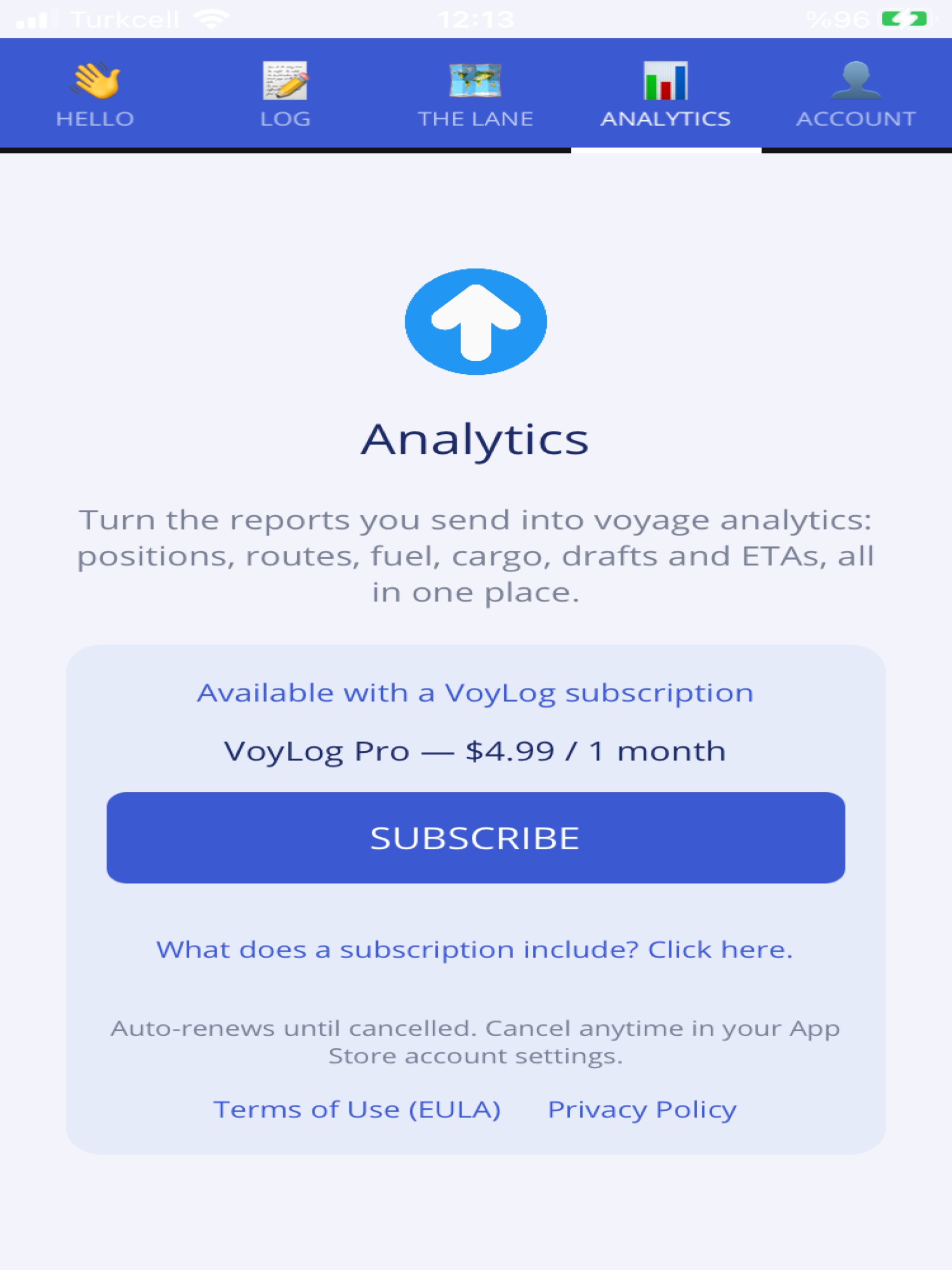 VoyLog screenshot 12