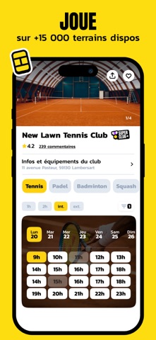 Anybuddy : Padel Tennis Squash screenshot