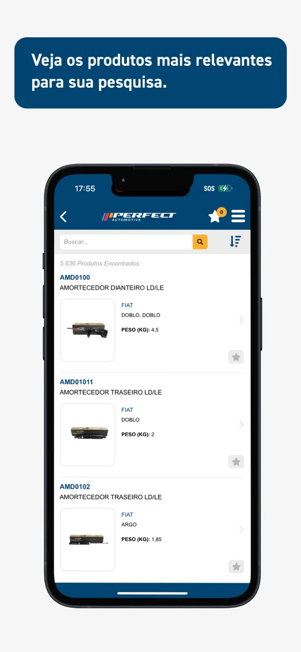 Screenshot #3 pour PERFECT AUTOMOTIVE - Catálogo