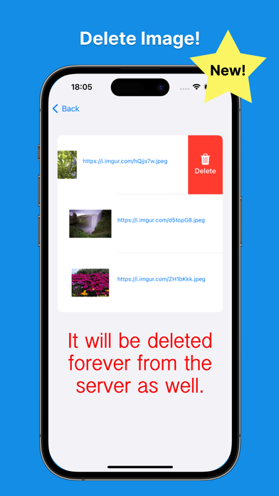 Imgur Image Uploader Screenshot