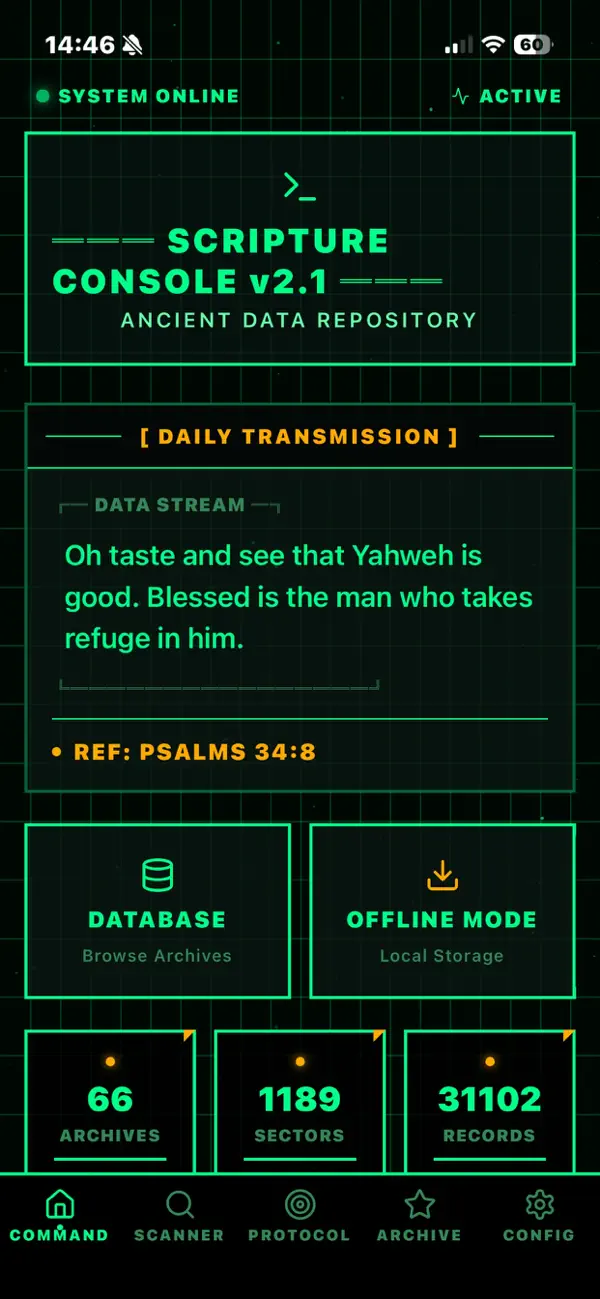 #4. Scripture Console (iOS) Por: Michael Fann