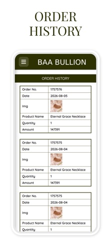 BAA Bullion. Screenshot 6 of 10