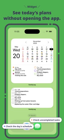 Shared Calendar: FamilyLog Screenshot 6 of 10