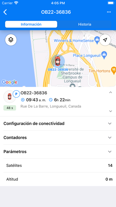 GPS Road Track Screenshot