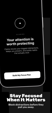Clariox: App & Website Blocker Screenshot 3 of 10