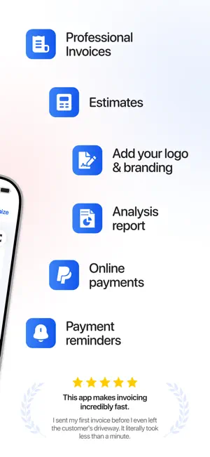 Open Invoice & Estimate Maker screenshot 2