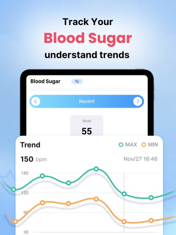HeartEase: BP Tracker iPad screenshot