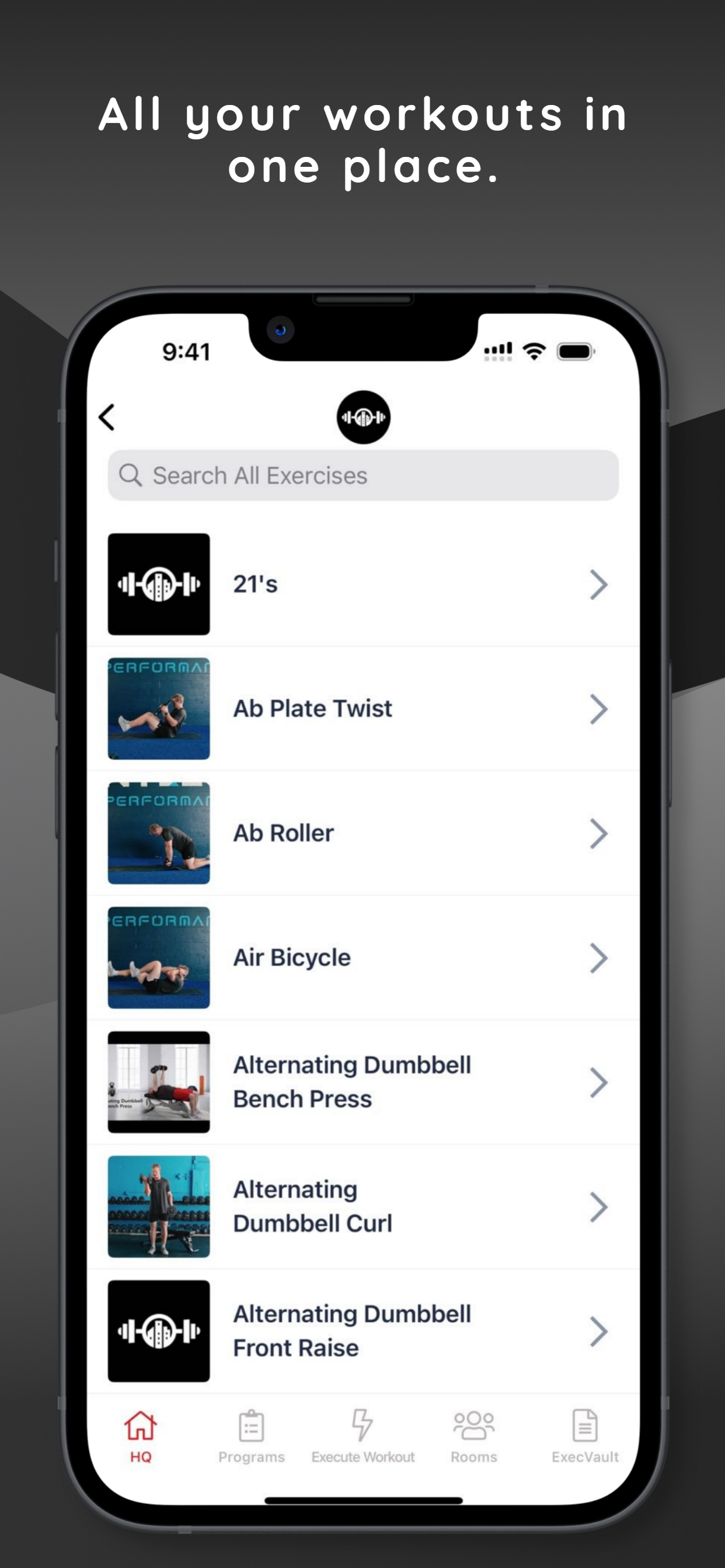 ExecFit screenshot 4
