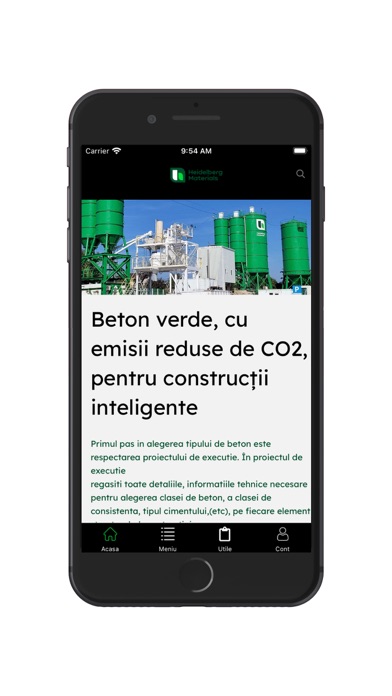 Screenshot 2 of HM Beton App