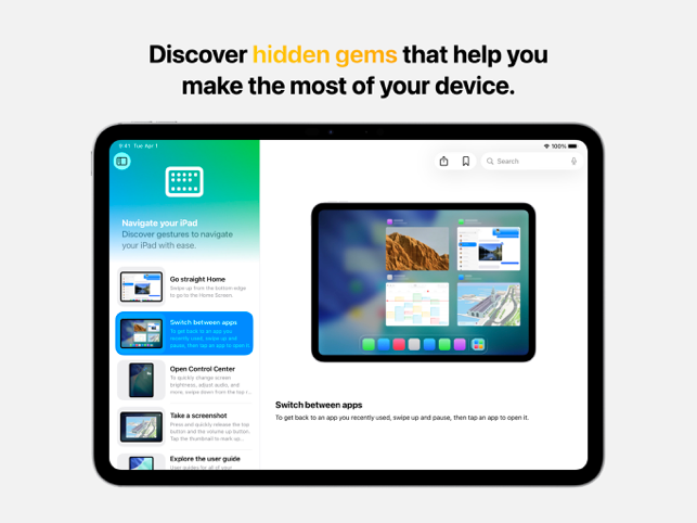 Suggerimenti Screenshot