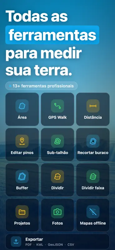 Land Lens: Medida Mapa Terra screenshot 2 of 9