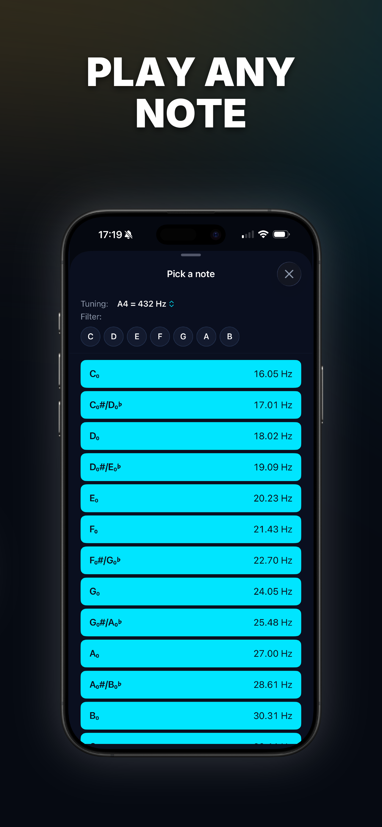 Frequency Generator screenshot 4