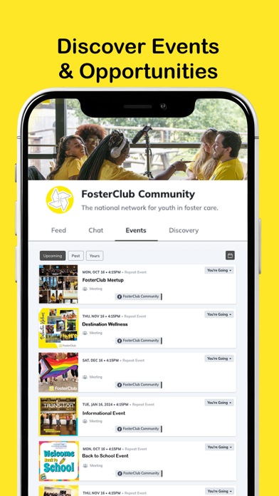 FosterClub iPhone screenshot 3 - Social Networking app