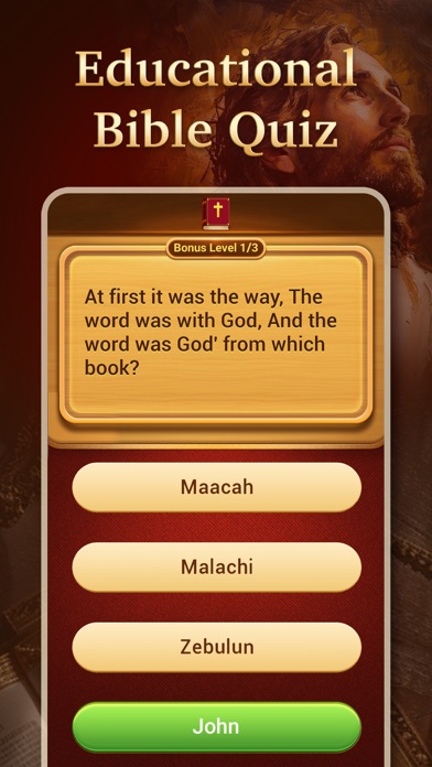 Bible Word Puzzle - Word Games Screenshot