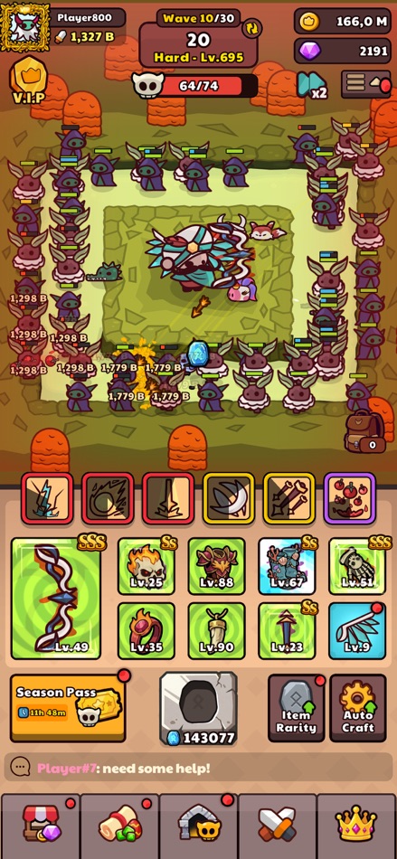 #7. Smith Legend: Idle Rpg (iOS) Av: Mert Can Diker