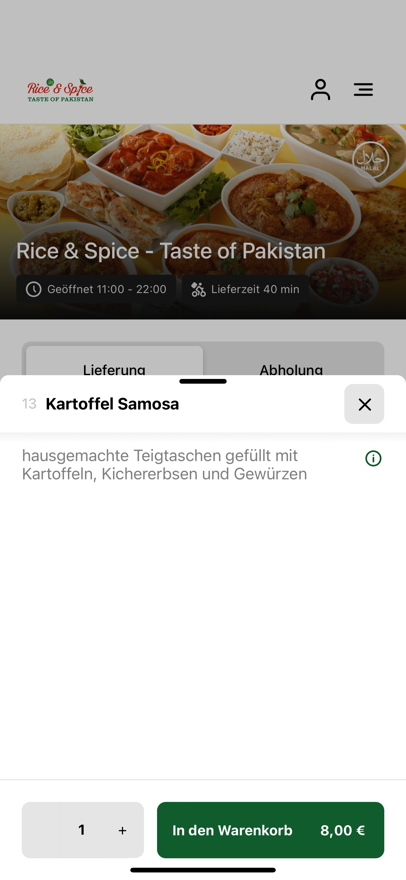 Rice & Spice - Taste of PK screenshot 4