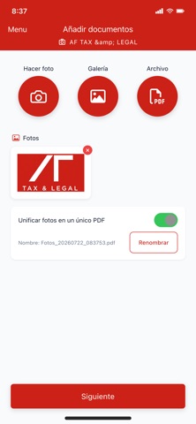 AF TAX & LEGAL screenshot