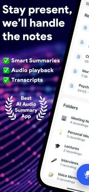 Gist: Transcribe Audio to Text screenshot 1