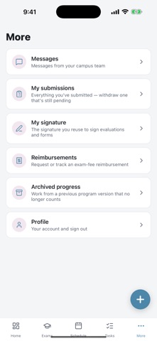 PMTS Student App Screenshot 5 of 6