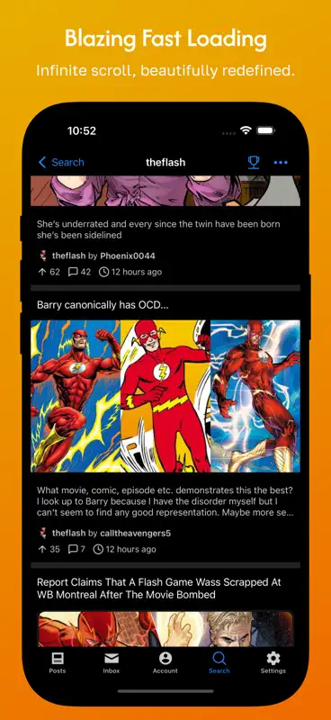 Hydra - read, upvote, comment screenshot 3 of 6