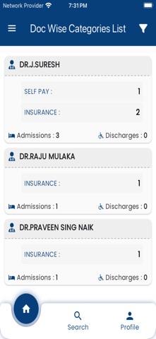 medExpress eHms (Admin) iPhone screenshot