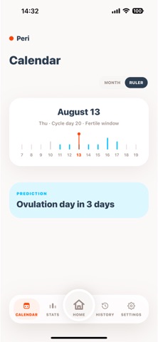 Peri: Period Tracker Screenshot 2 of 6