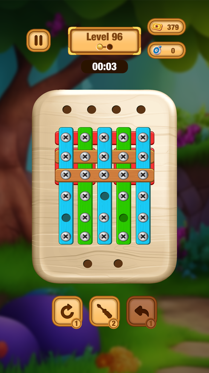 Wood Nuts  Bolts Challenge