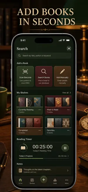Book Journal & Reading Tracker screenshot 2