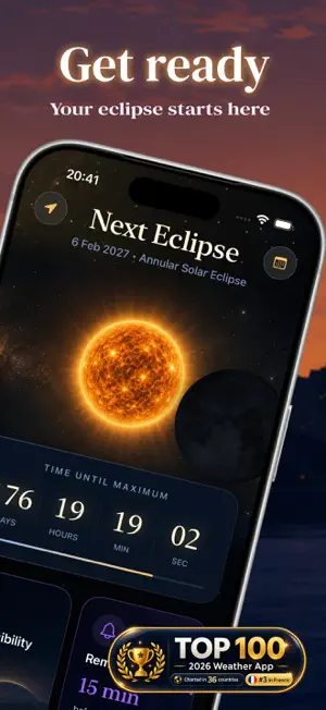 Next Eclipse: Solar Guide screenshot 1