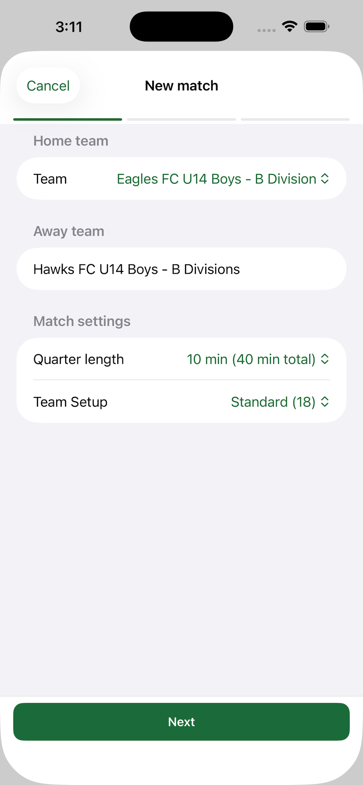 AFL Kickoff screenshot 2