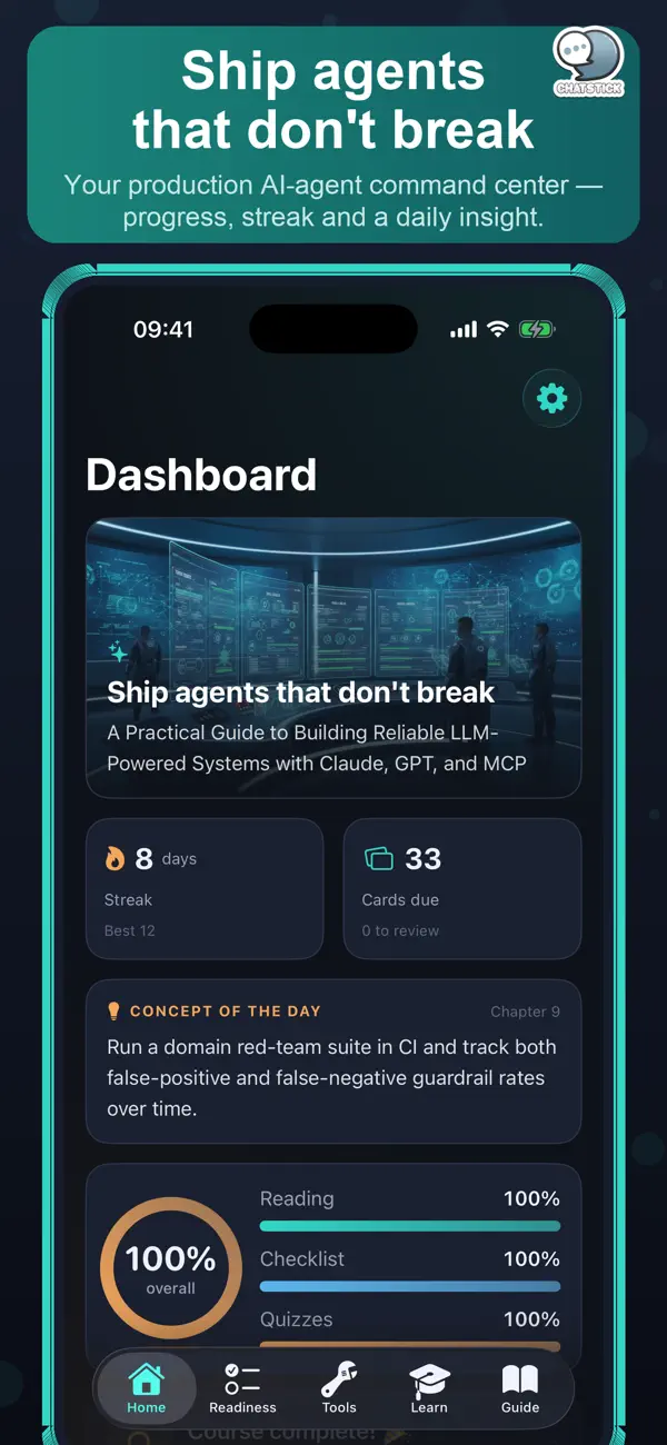 Screenshot #1 pour Production AI Agents by CS