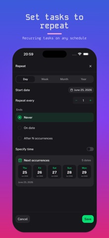 TaskView: ToDo List & Tasks Screenshot 3 of 9