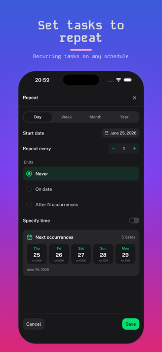 TaskView: ToDo List & Tasks Screenshot 3 of 9