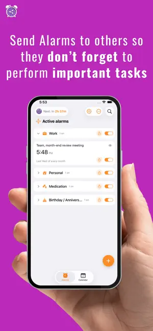 Alarm Share - Shared Alarms screenshot 2