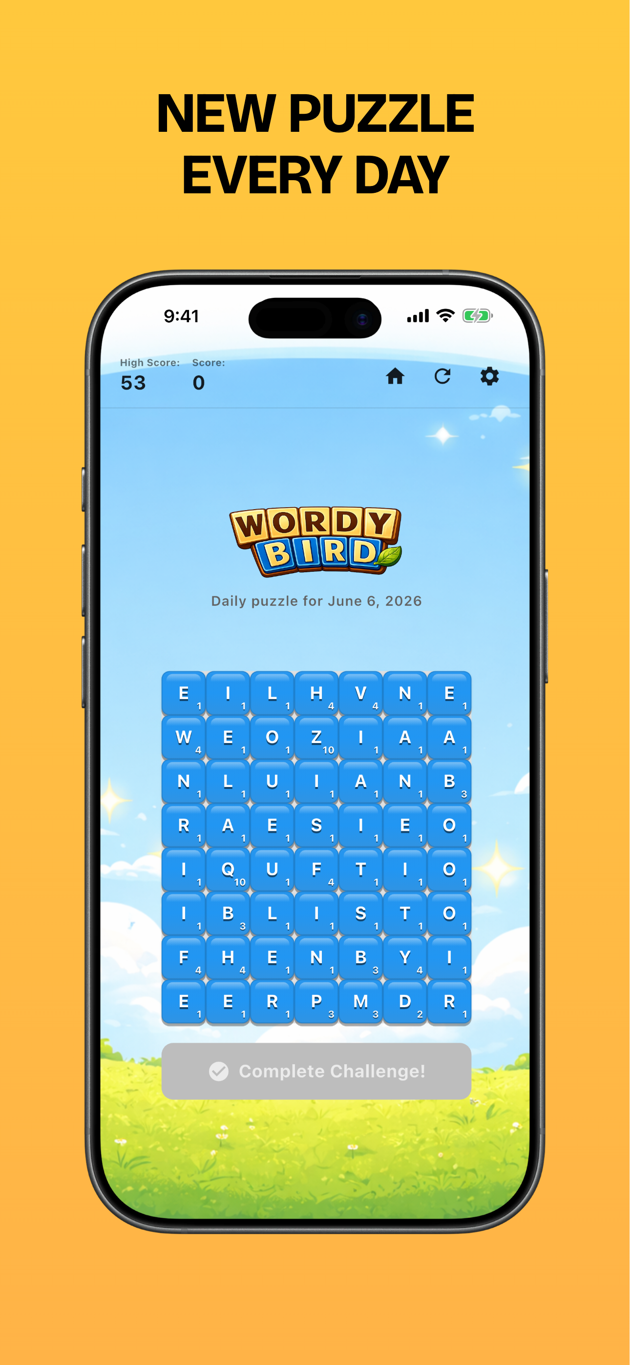Wordy Bird: Word Swipe Game screenshot 2