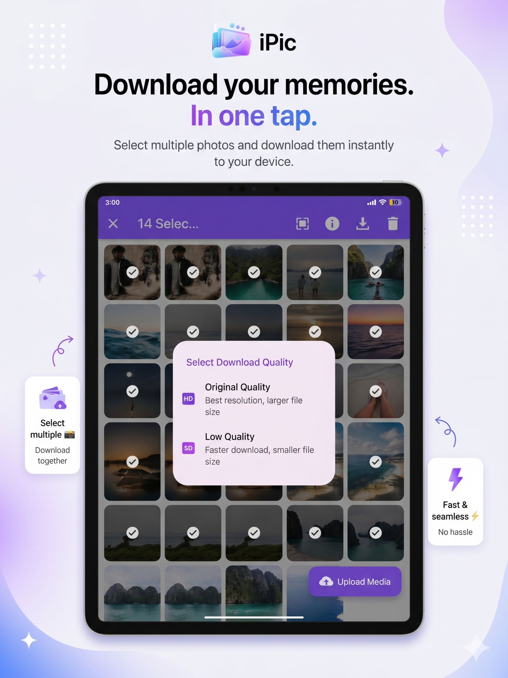iPic: Sync, Share & Store