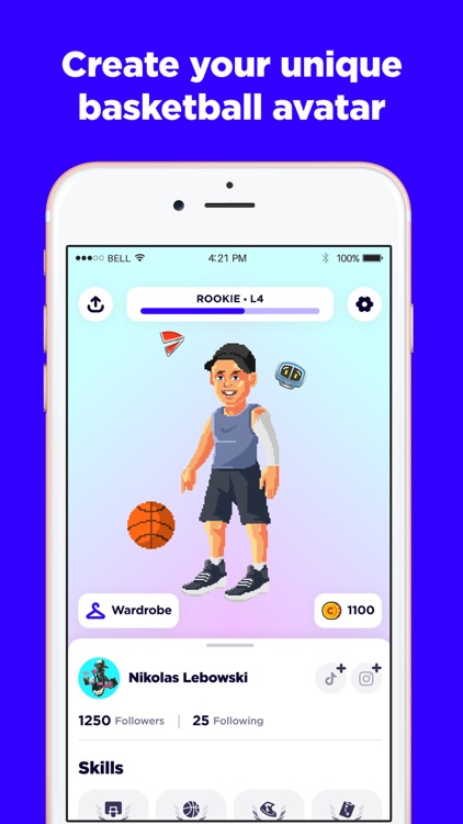 Level Up - Basketball Training screenshot-3