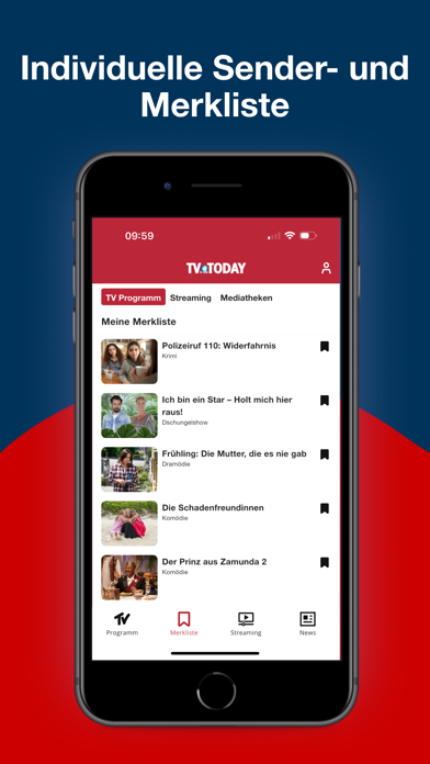 TV Today - Fernsehprogramm iPhone screenshot 6 - Entertainment app
