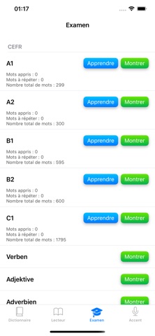 Allemand: dictionnaire examens App Store preview screenshot 4