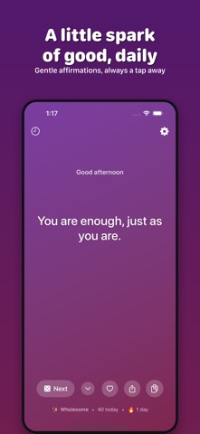 Good Spark - Affirmations Screenshot 1 of 5