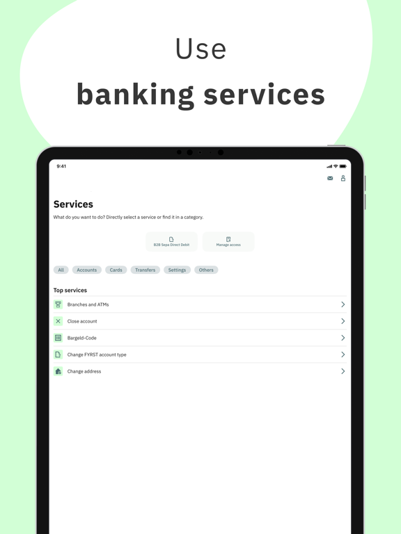 FYRST iPad screenshot 5 - Finance app