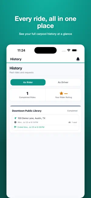 CommunityRide - Carpool App screenshot 1