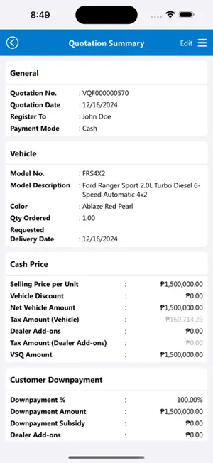 ERIC CRM screenshot 4
