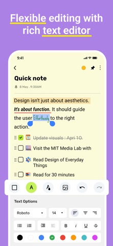 App screenshot