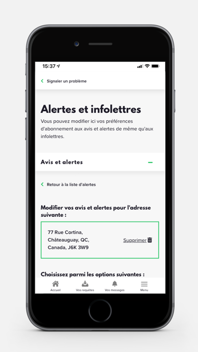 App screenshot