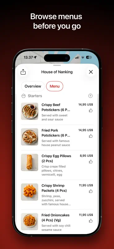 Vota - Restaurant Finder screenshot 7 of 8