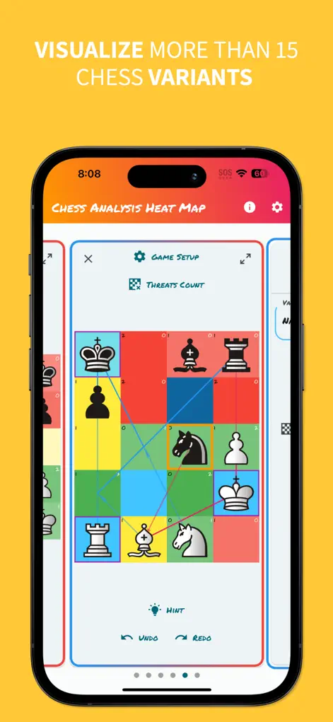 Chess Heat Map Analysis - Games App | MWM