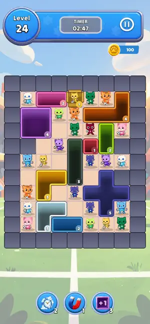 Cup Cat Puzzle! screenshot 1