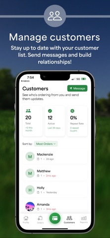 Farmers: Sell online/in-person iPhone screenshot